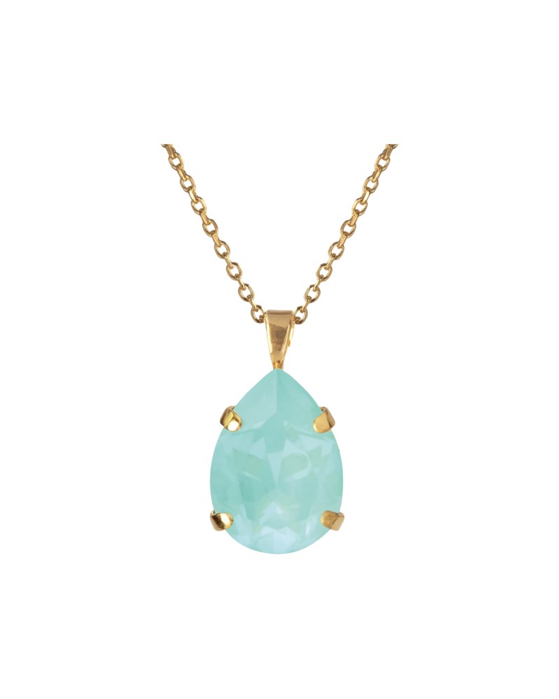Halsband mini drop soft mint 1
