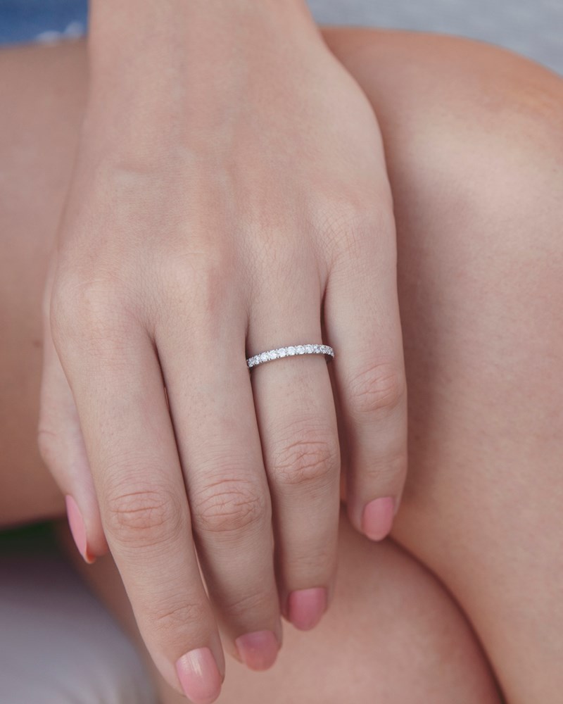 Ring glow förgyllt rostfritt stål 3