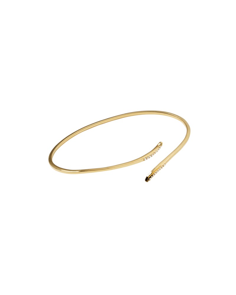 Armring sparkle wrap bangle