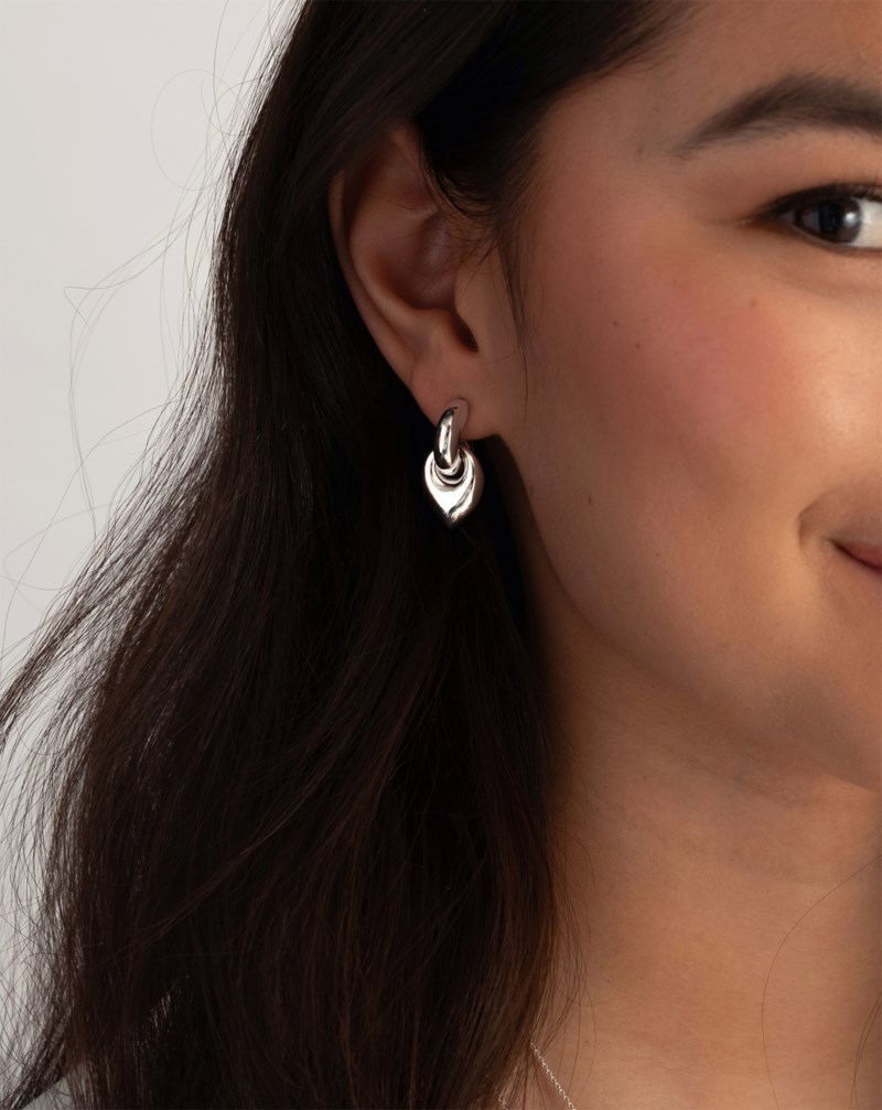 Örhängen melinda earrings förgyllt silver 2