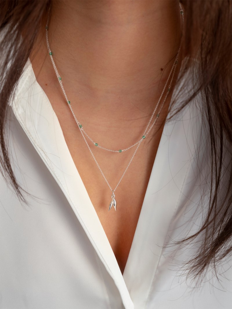 Halsband santa monica necklace silver 2