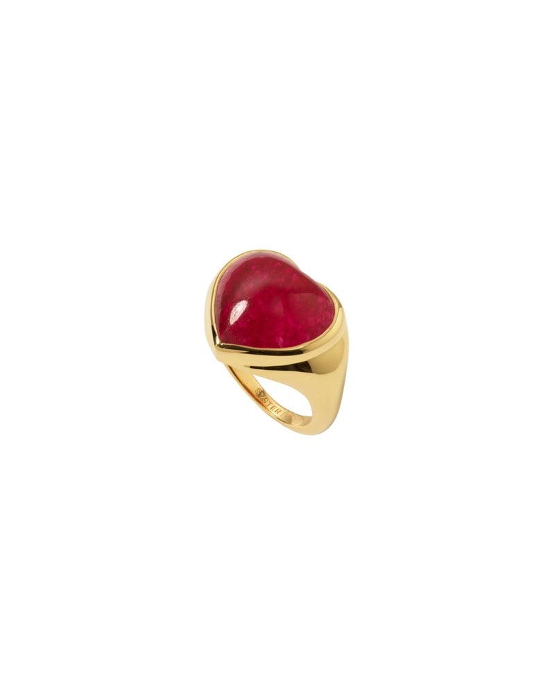 Ring la la love big heart