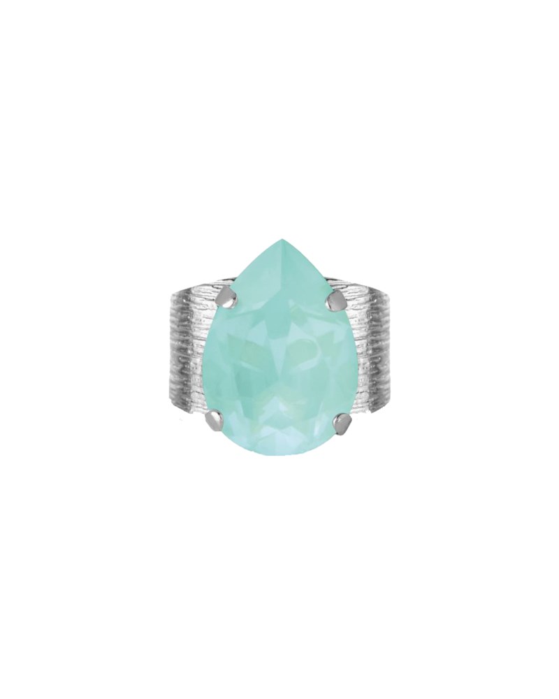 Ring classic drop soft mint 1