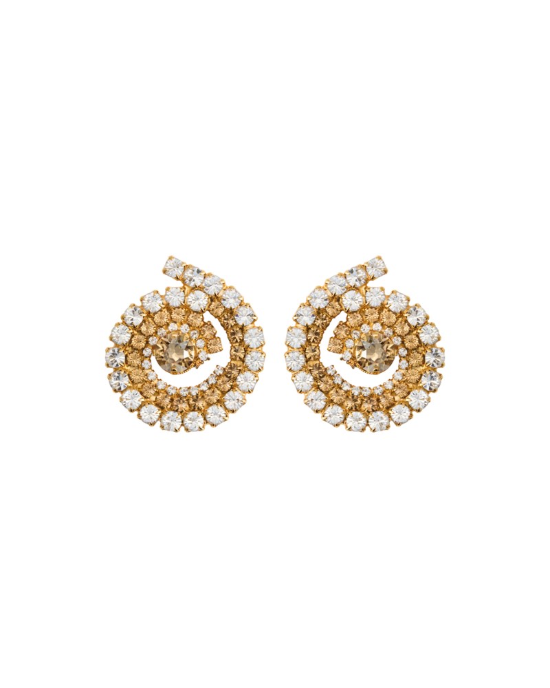 Örhängen zia earrings förgylld mässing 1