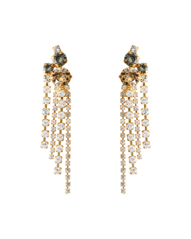 Örhängen amy earrings förgylld mässing 1