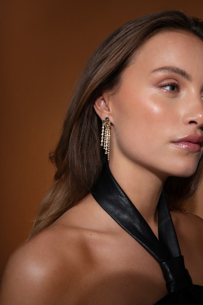 Örhängen amy earrings förgylld mässing 2