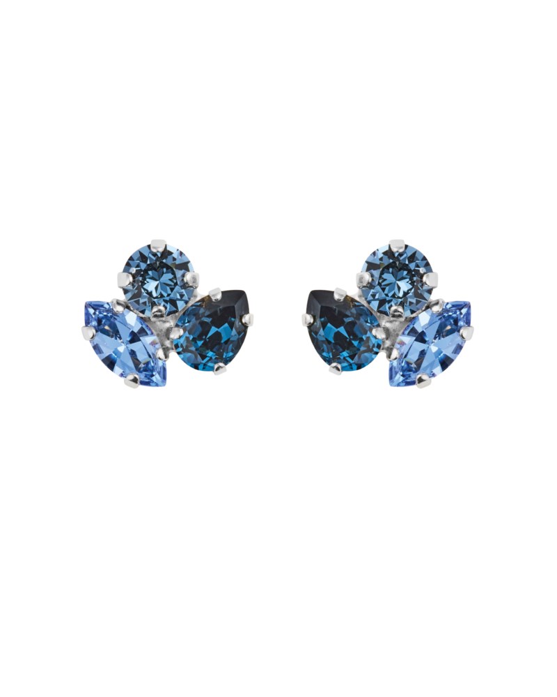 Örhängen ana earrings black golden combo 1
