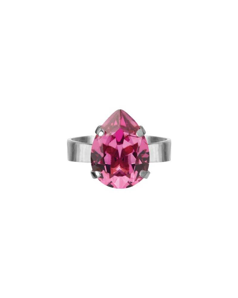 Ring mini drop dark rose 1