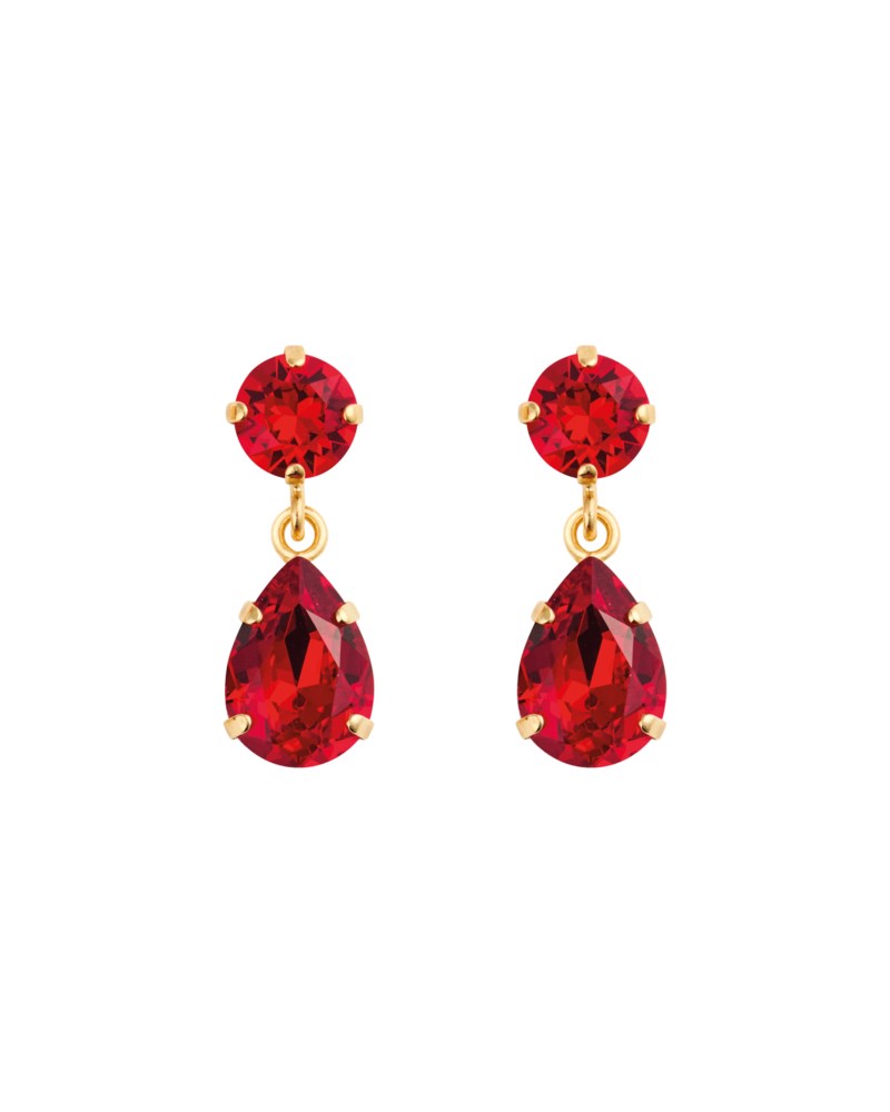 Örhängen mini drop earrings light siam 1
