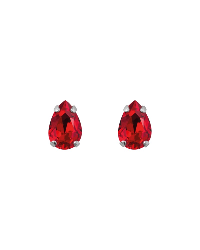 Örhängen petit drop stud earrings light siam 1