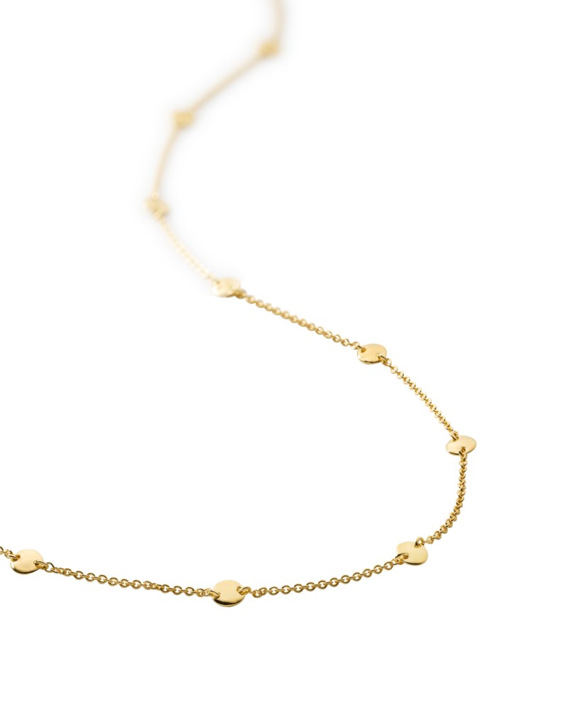 Halsband solea förgyllt silver 3
