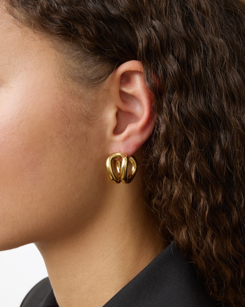 Örhängen the steffie earrings förgyllt silver 3