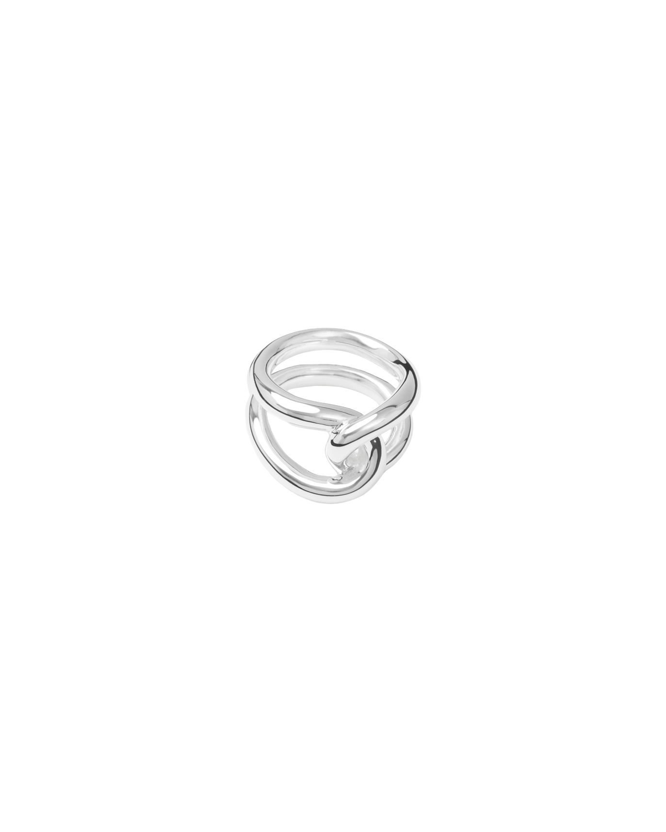 Louis Abel - Ring aurea` twin polished silver | NK