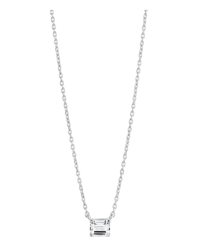 Halsband emerald chain necklace förgyllt silver 1
