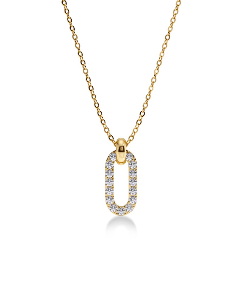 Halsband wi25 inez necklace förgyllt stål 2
