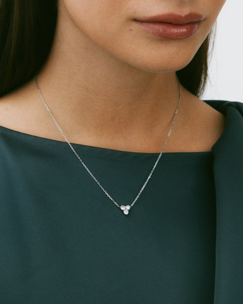 Halsband wi25 barre necklace stål 3