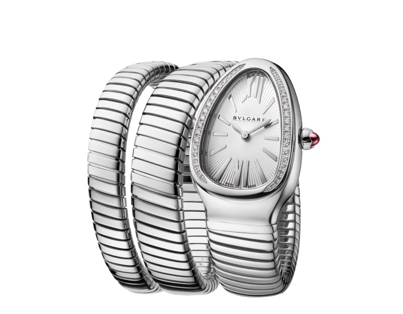 Bvlgari Klocka serpenti tubogas 35mm dam – bild 3