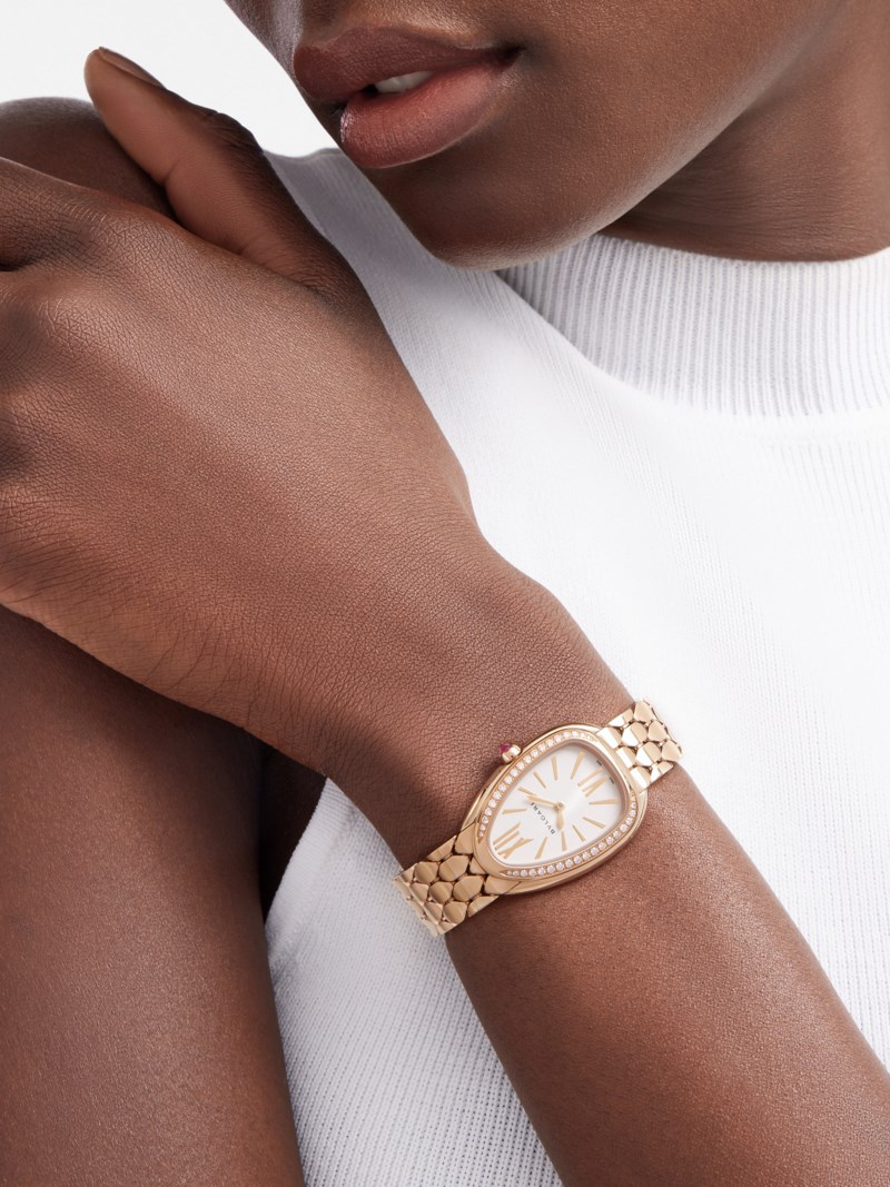 Bvlgari Klocka serpenti seduttori 33mm dam – bild 4