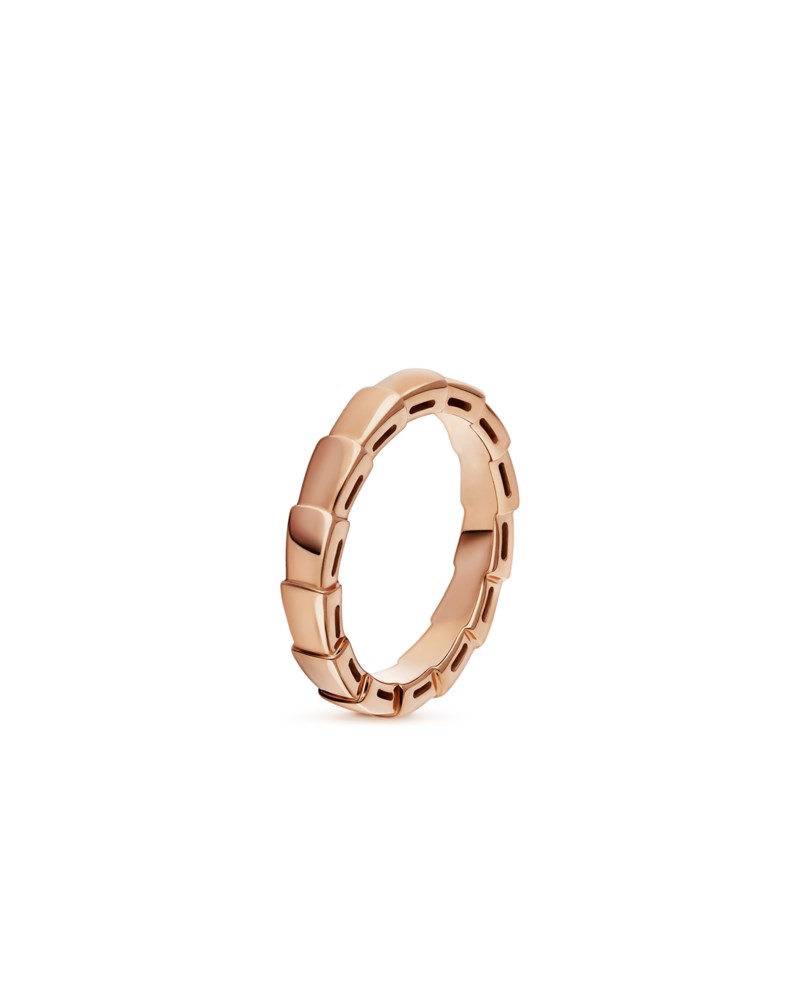 Ring serpenti viper 4mm roséguld
