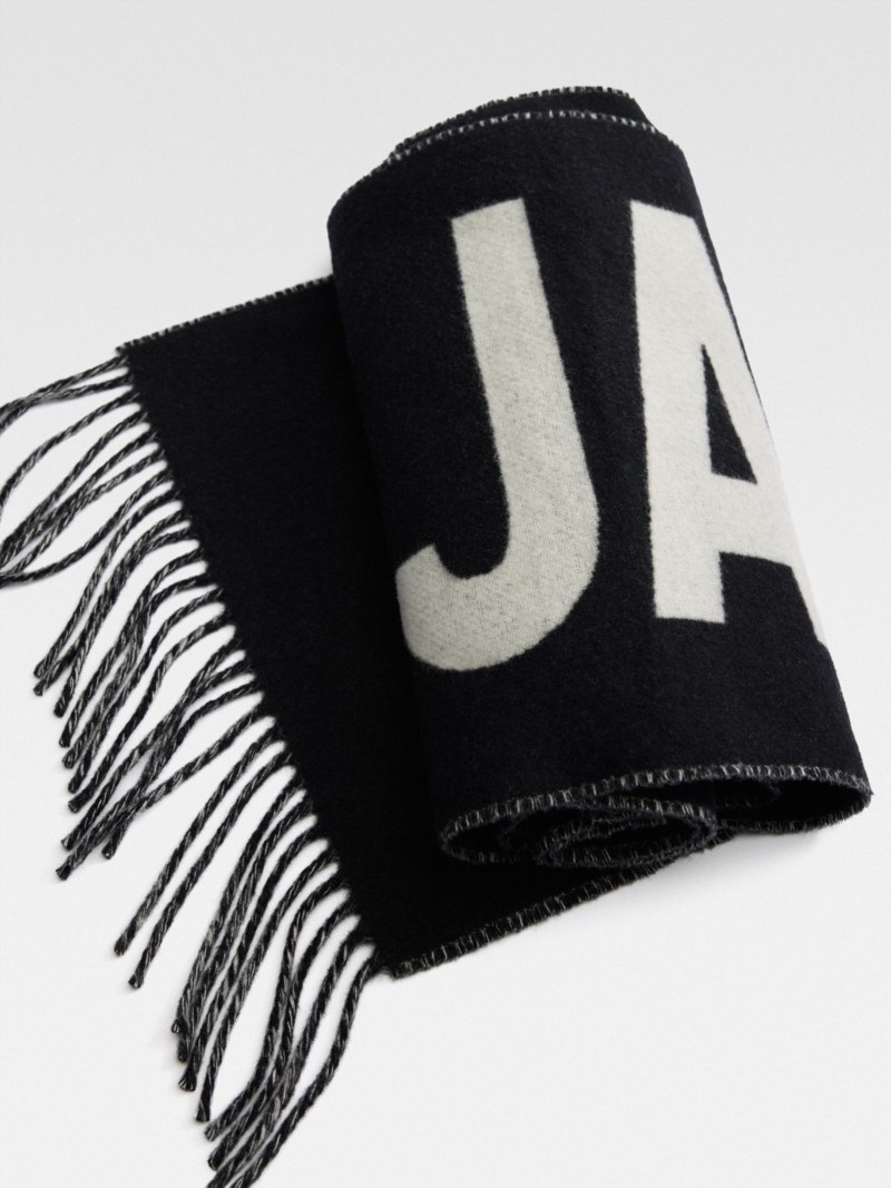 Halsduk l'echarpe jacquemus svart 2