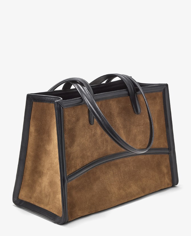 Väska capacious tote pecan/gold 2
