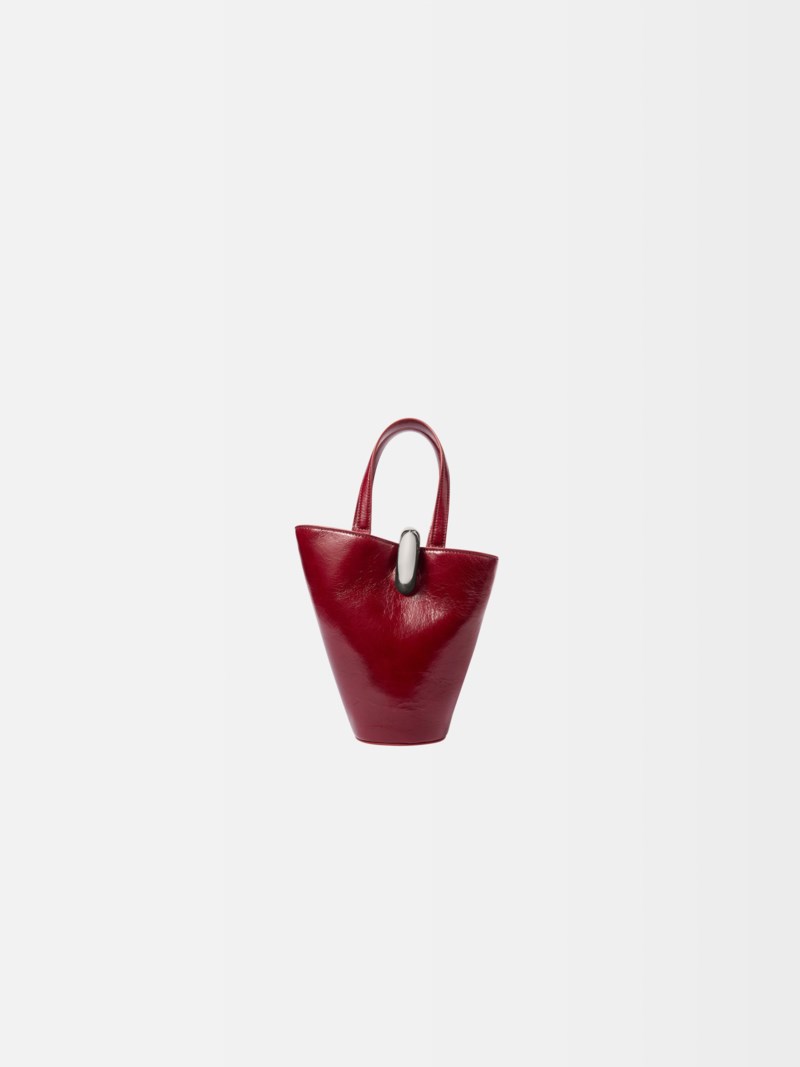 Handväska le petit bambola burgundy 2
