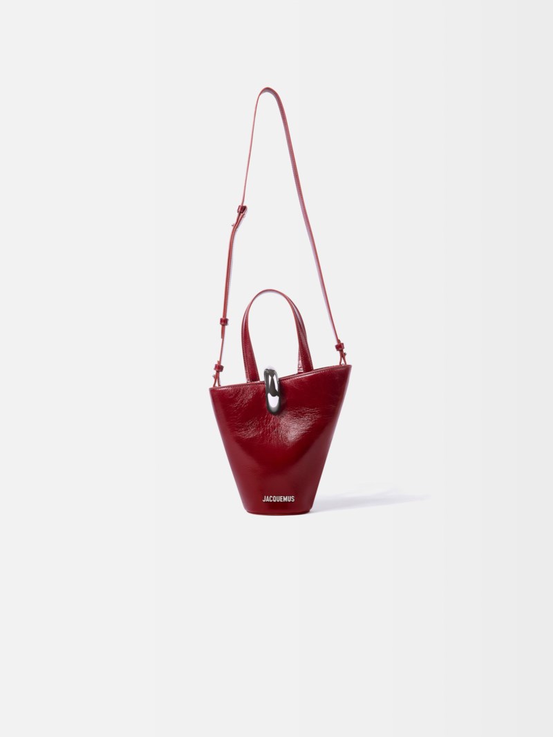 Handväska le petit bambola burgundy 3