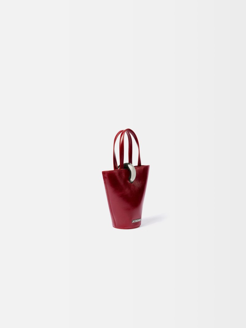 Handväska le petit bambola burgundy 4