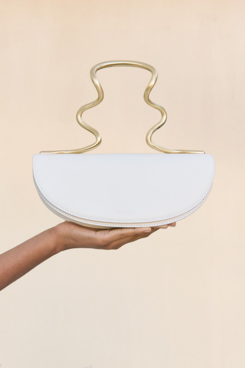 Handväska ilaria antique white 3