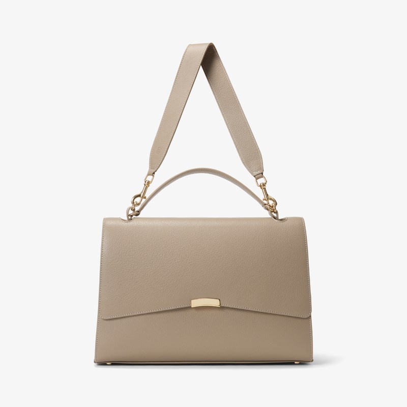 Väska signature briefcase clay/gold 2