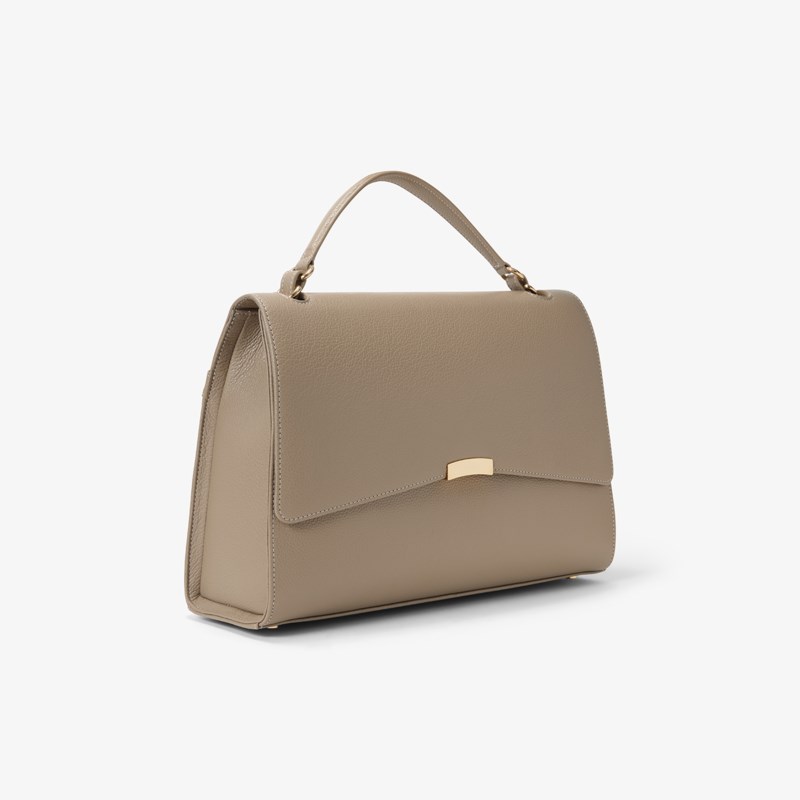 Väska signature briefcase clay/gold 3