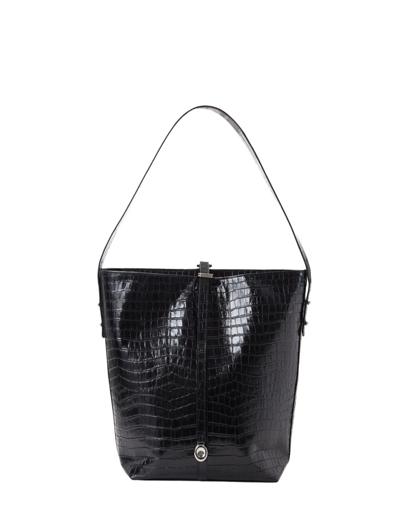 Väska bucket bag mocha/gold smooth 7