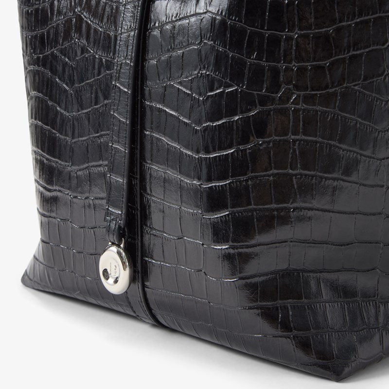 Väska bucket bag mocha/gold smooth 10