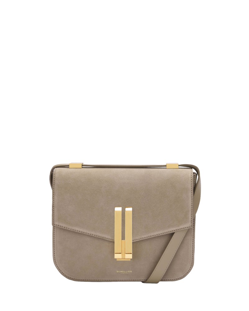 Light taupe suede & light taupe smooth