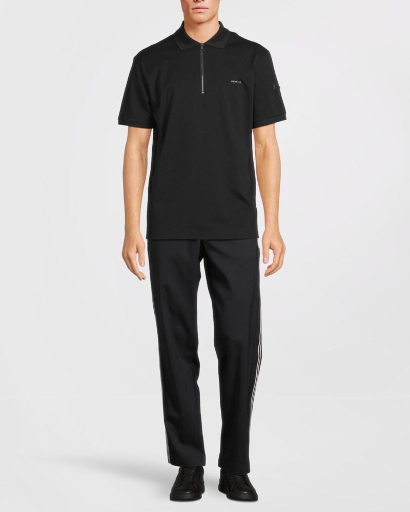 T-shirt ss polo svart 2