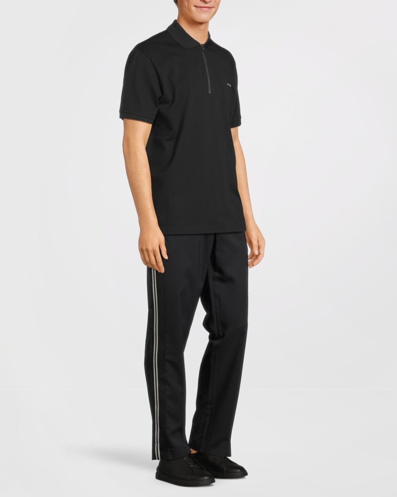 T-shirt ss polo svart 3