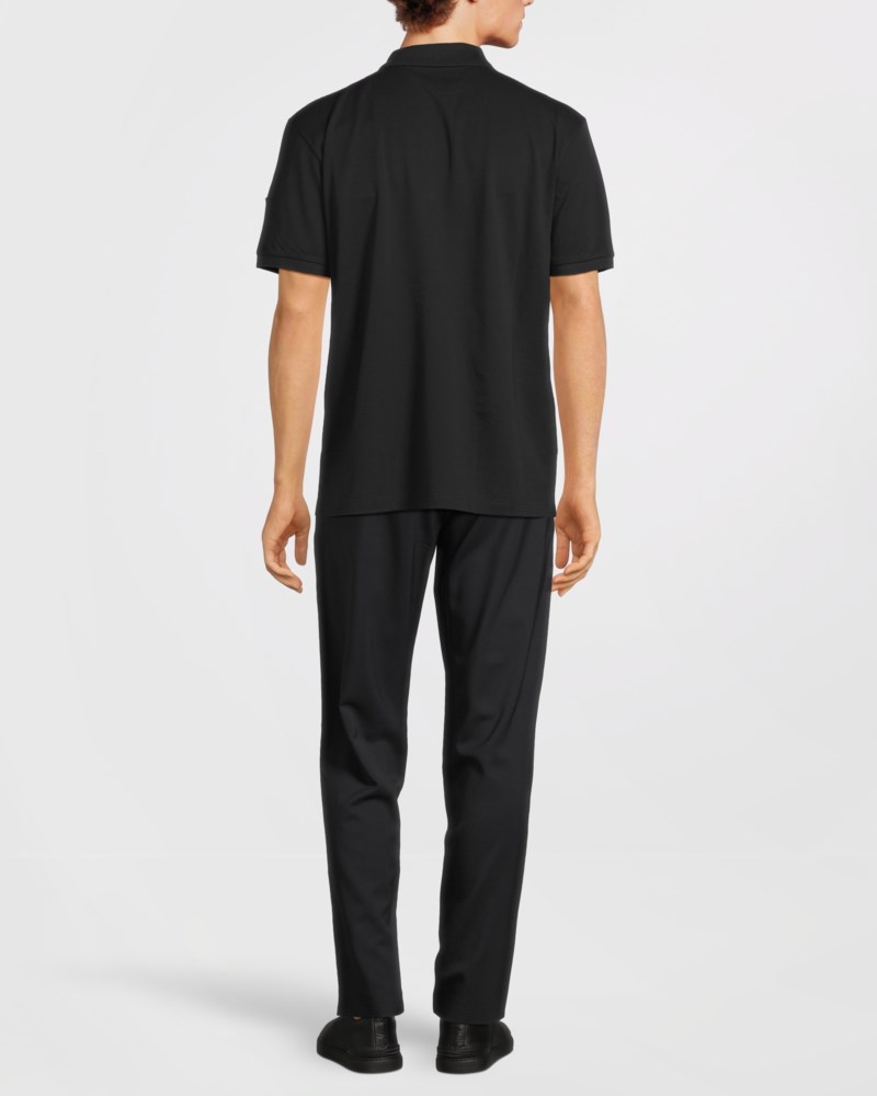 T-shirt ss polo svart 4