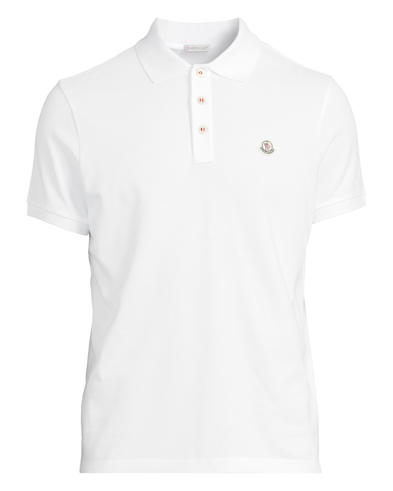 Moncler Pike logo vit NK