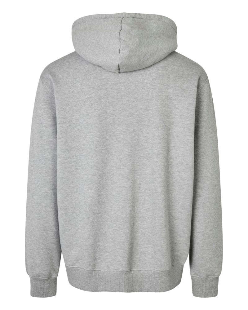 Hoodie norsbro grey melange 2