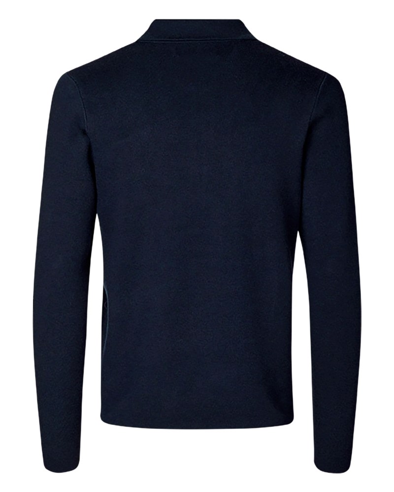 Samsøe Samsøe Polo guna half zip polotröjor herr – bild 2