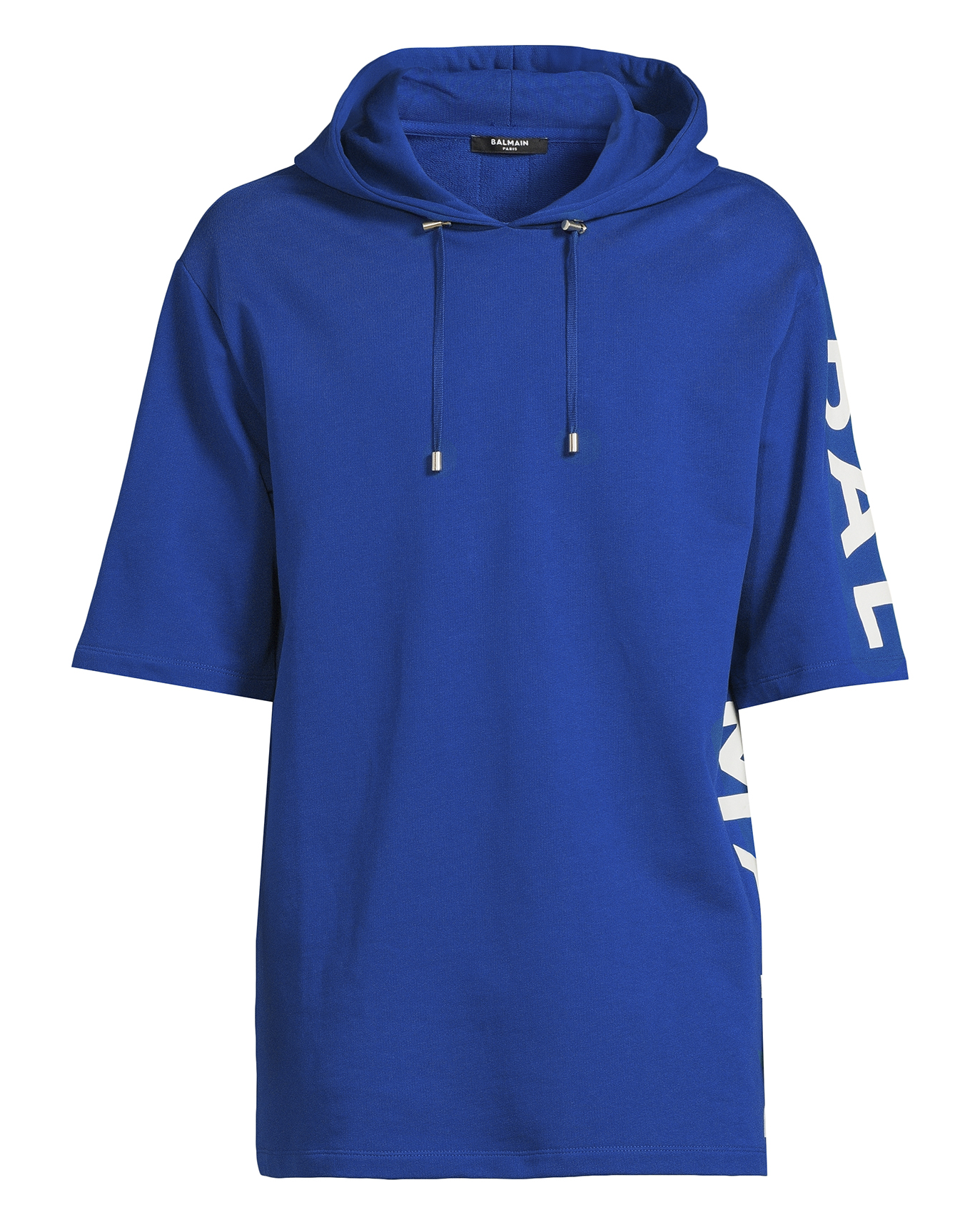 Balmain short on sale sleeve hoodie