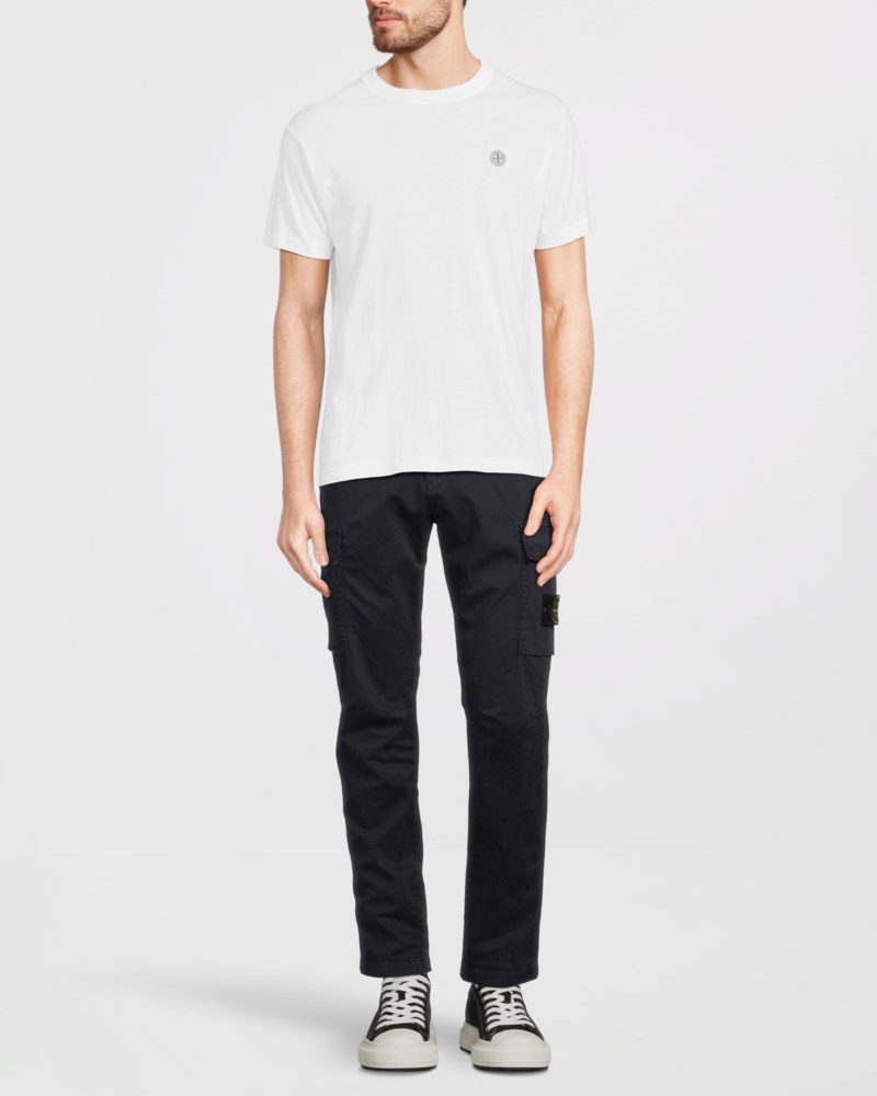 T-shirt fissato compass patch white 2