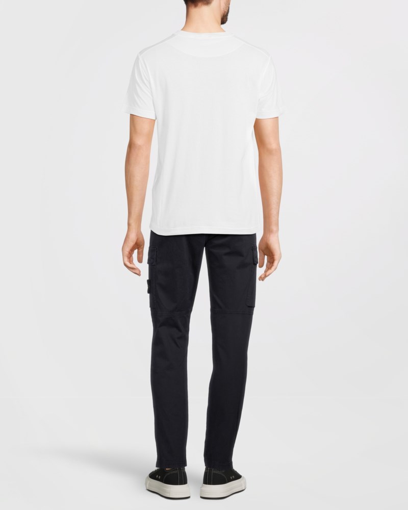 T-shirt fissato compass patch white 4