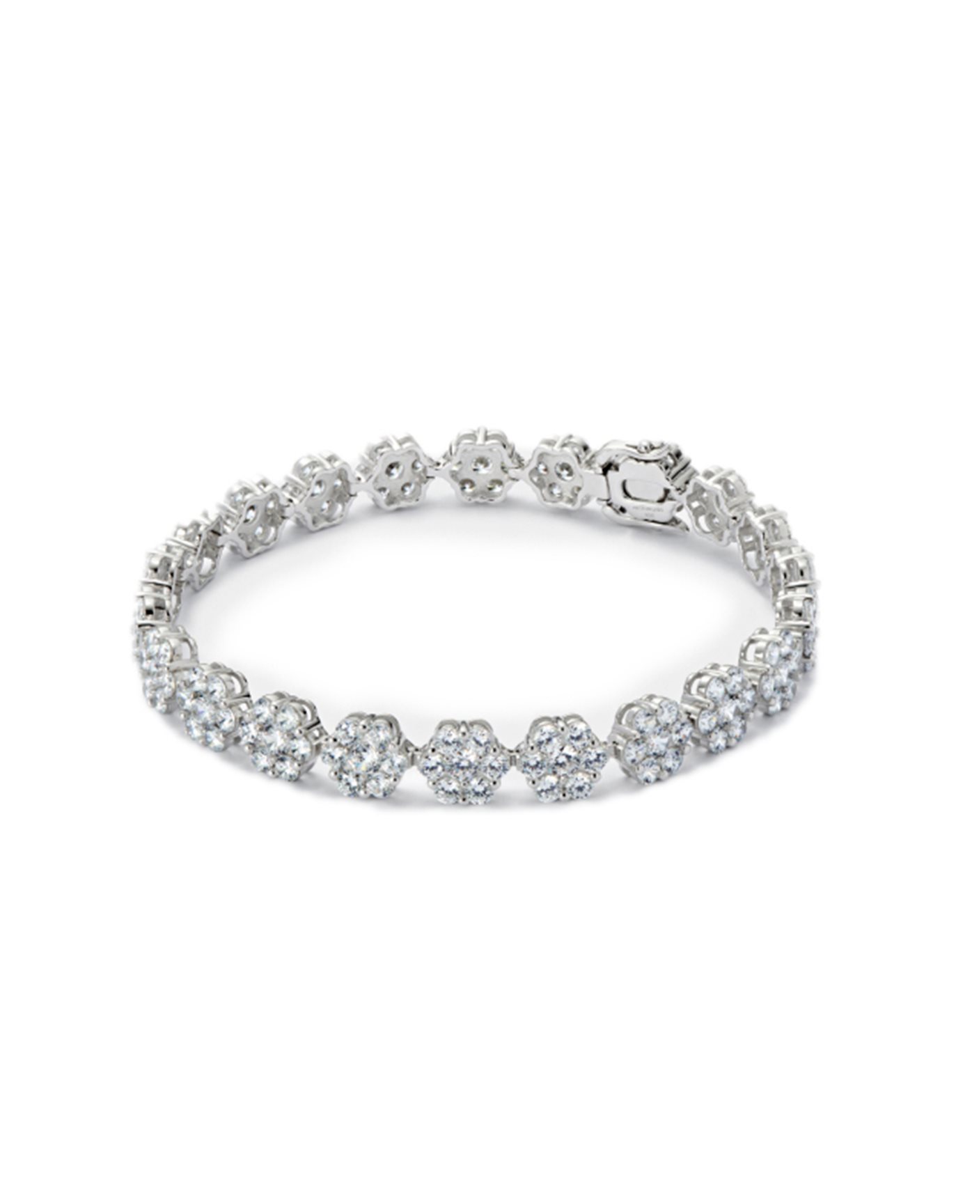 Hatton Labs Armband daisy tennis white/ silver NK