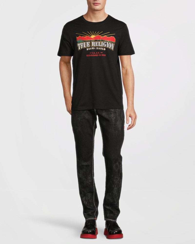 T-shirt explore arch jet black 2