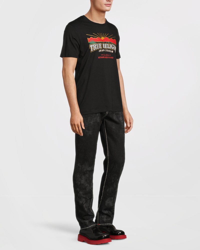 T-shirt explore arch jet black 3