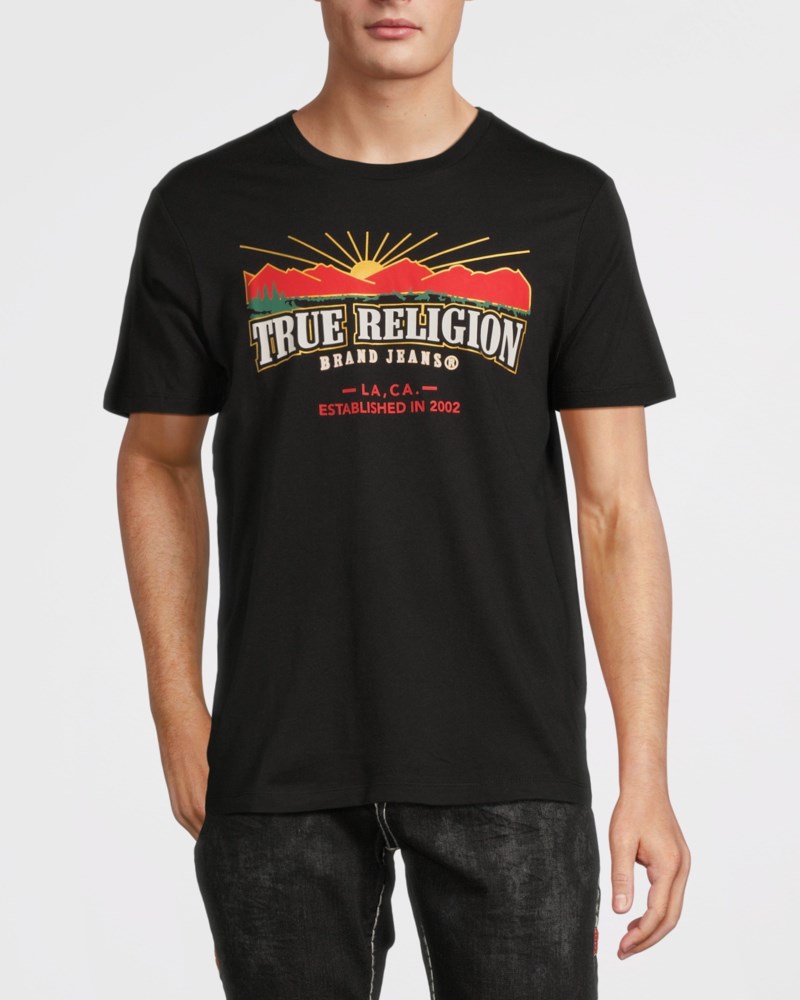 T-shirt explore arch jet black 5
