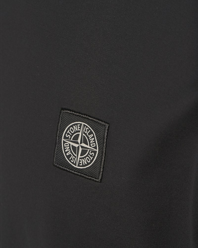 Långärmad t-shirt kompasslogo black 5