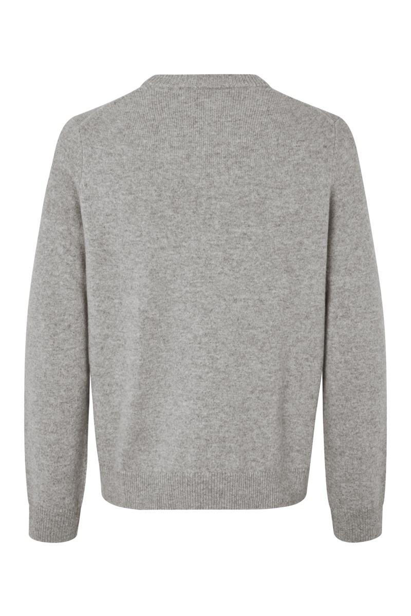 Stickad tröja sapatrik midnight navy 4