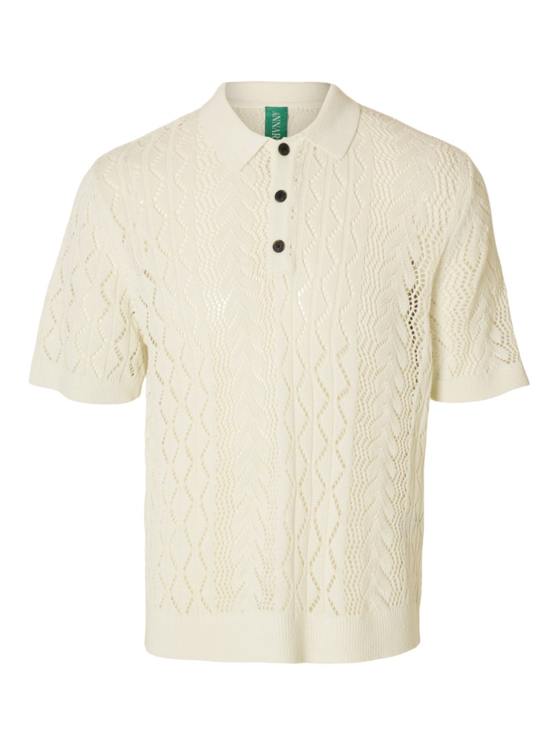 Polo anrmani crochet coconut milk 1